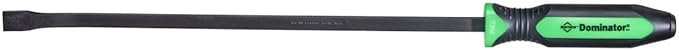 Mayhew Tools 14115GN Dominator Pro Curved Pry Bar, 25", Green