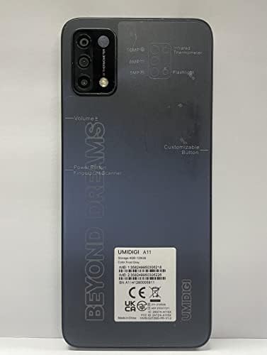 UMIDIGI A11 Unlocked Cell Phones, 6.53" HD+ Full Screen Smartphone, 4+128GB Expandable 256GB 5150mAh High Capacity Battery Android 11, Dual SIM 4G Volte