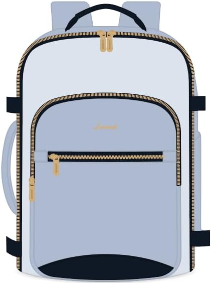 LOVEVOOK 40L Travel Backpack for Women & Men, Airline Approved Carry On Luggage with 3 Packing Cubes, TSA Overnight Bags, Waterproof Personal Item Bag, Weekender Essentials Backpacks fits 17" Laptop