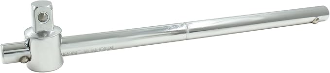1/2 Inch T-Handle Wrench 250mm/9.84 Inch Length Adjustable T-Handle Socket Hand Tool, Chrome Vanadium Steel Drive Sliding Wrench Breaker Bar For Car Repair