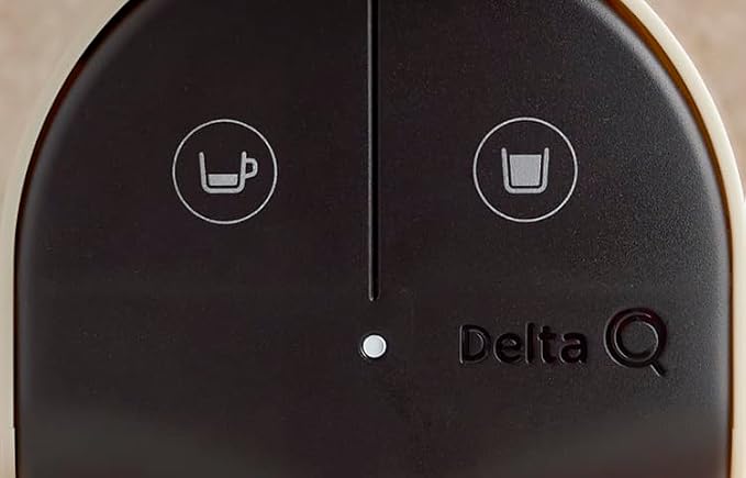 Delta Q Quick Espresso Pods Coffee Machine for Delta Capsules, Black