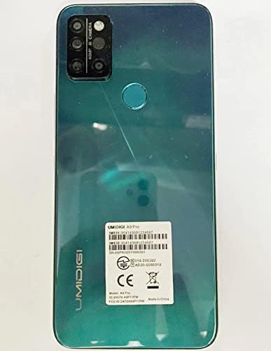 UMIDIGI A9 Pro Cell Phone, Helio P60, 8GB+128GB Expandable 256GB, 6.3 Inch FHD Touch Screen, Double-Sided 2.5D Curved Glass, 48MP Quad Camera, 4150mAh, Dual SIM 4G Volte | Expandable 256GB