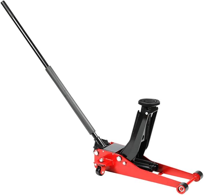 AFF 2 Ton Professional Floor Jack - Heavy Duty, Dual Pump - Low Profile Hydraulic Car Jack