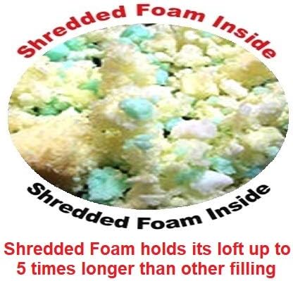 Dogbed4less Memory Foam Dog Bed for Medium Large Dogs with Orthopedic Comfort, Waterproof Liner and Grey Washable Pet Bed Cover 40X35 Pillow