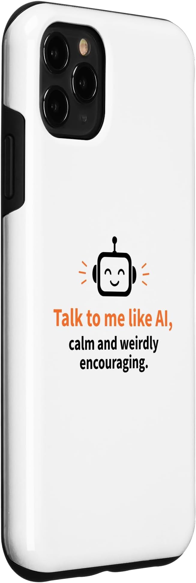 AI Robot Calm Encouraging Tech Support Case for iPhone 11 Pro Max