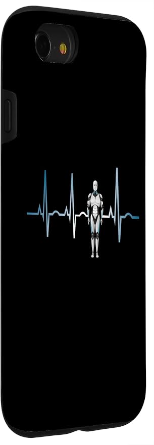 iPhone SE (2020) / 7 / 8 Ai Heartbeat Love Ai EKG Heart Funny Idea for Ai lover Case