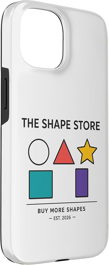The Shape Store Funny Viral Meme from 2026 AI Humor Case for iPhone 15