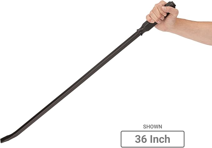 TEKTON Angled End Handled Pry Bar Set, 2-Piece (36, 45 in.) | LSQ90504 | Made in USA