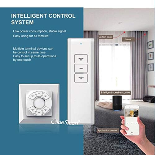 DIY Wifi Smart Automatic Curtain Motor Track System,Automatic curtains motor,automatic blinds tracks, length can be custom (8.2m)