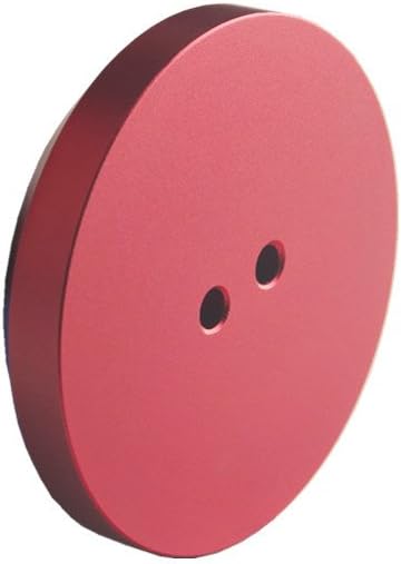 Dewhel Jack Pad Adapter Billet Anodized Red Aluminum Floor Jack for Corvette C8/C7/C6 Premium Bolt on Jack Points - 4 Pack¡