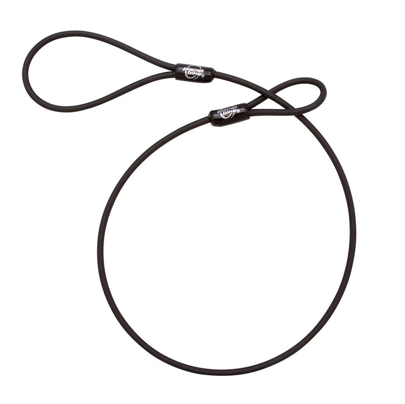 Planet Bike Wheel Tether Bike Cable, Black, 5mm x 31in