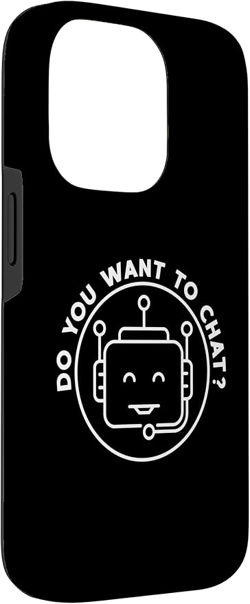 Chatbot - Do You Want To Chat? AI and ML Geek Case for iPhone 14 Pro