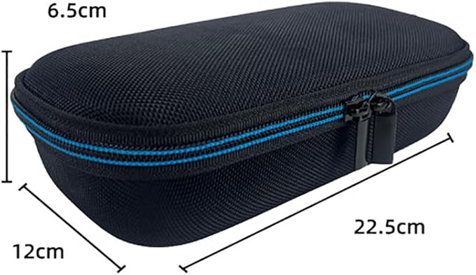 Carrying Case for Insta360 Flow,Compatible with Insta 360 Flow AI-Powered Smartphone Stabilizer (black&blue zipper)
