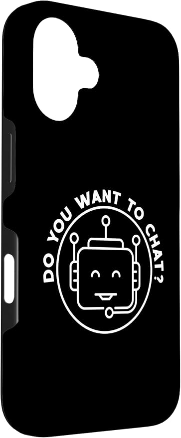 Chatbot - Do You Want to Chat? AI and ML Geek Case for iPhone 16