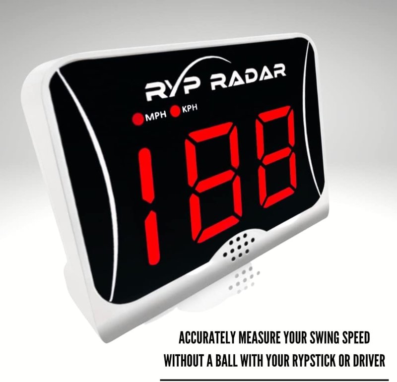 RYP Golf Radar Swing Speed Monitor and Radar for Rypstick