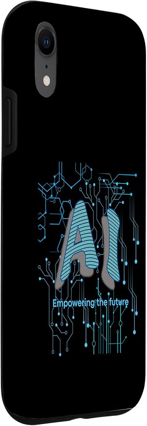 AI Circuit Board Tech Design for programmers & Engineers Case for iPhone XR