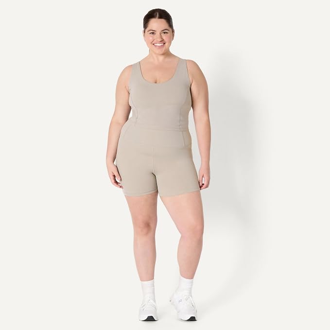Amazon Essentials Women's Active FormFlex Buttery Soft High Waist Biker Shorts