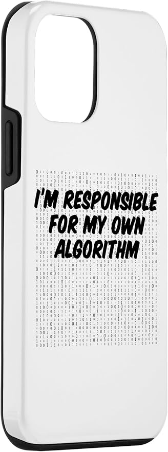 iPhone 12 mini Binary Code Computer Algorithm AI Artificial Intelligence Case