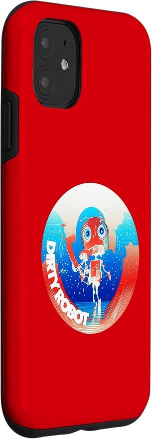 Dirty Robot my computer friend brand AI computing code cobot Case for iPhone 11