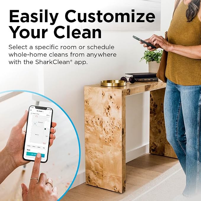 Shark Matrix Plus Robot Vacuum and Mop,UR2650WS | Sonic Mopping, Matrix Clean, CleanEdge, HEPA 30-Day Self-Empty Base, 360° LiDAR Mapping, Self-Cleaning Brushroll, Wi-Fi