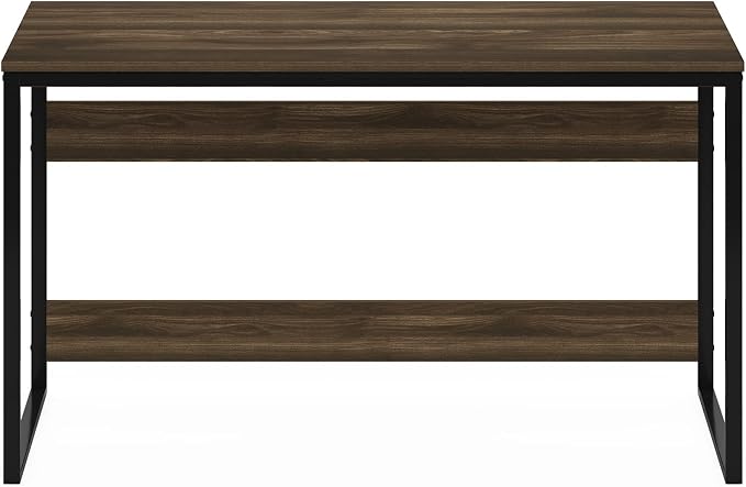 Furinno Moretti Modern Lifestyle Enhanced Study Desk 52 Inch, 52-Inch, Columbia Walnut