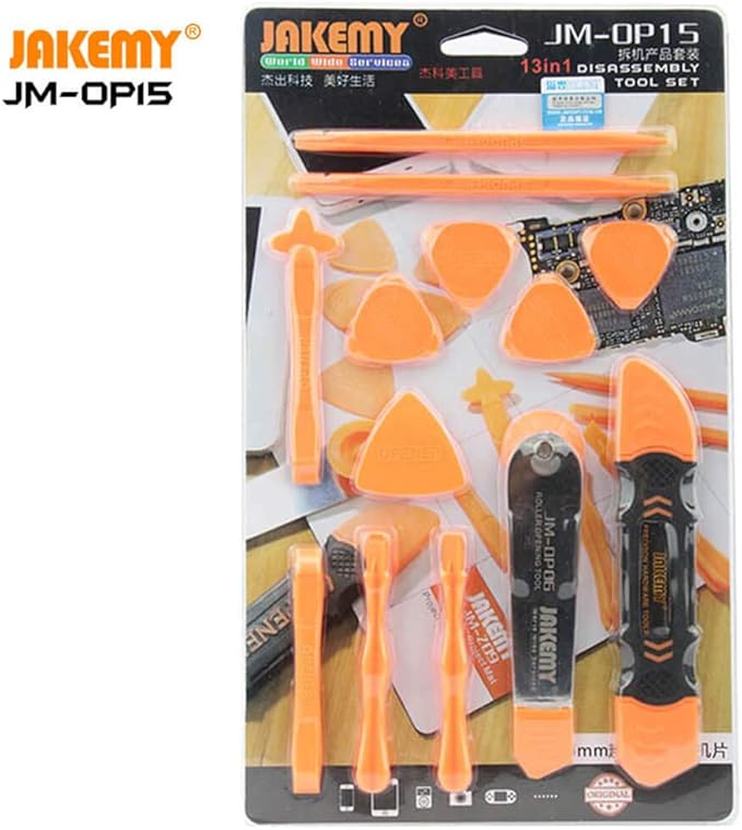 Screen Opening Set Pry Tool - 13 in 1 Mobile Phone Display Replace Kit Electronics Open Tools Pry Bar Opener for iPhone, Ipad Repair