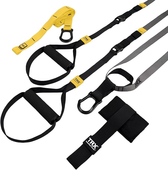 TRX GO Suspension Trainer, At Home, Portable Gym Workout, For Strength Training, Full Body Exercise Equipment