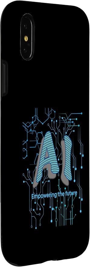 AI Circuit Board Tech Design for programmers & Engineers Case for iPhone X/XS