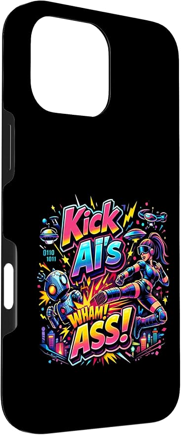 Tech Human vs AI Case for iPhone 16 Pro Max