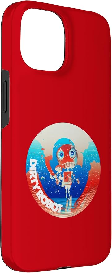 Dirty Robot my computer friend brand AI computing code cobot Case for iPhone 15