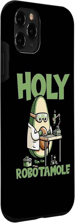 iPhone 11 Pro Robots Artificial - Ai Robotics Avocado Holy Robotamole Case