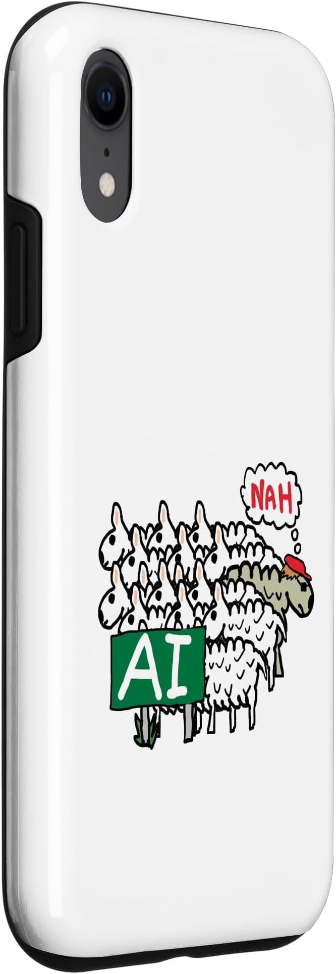 Anti AI Case for iPhone XR