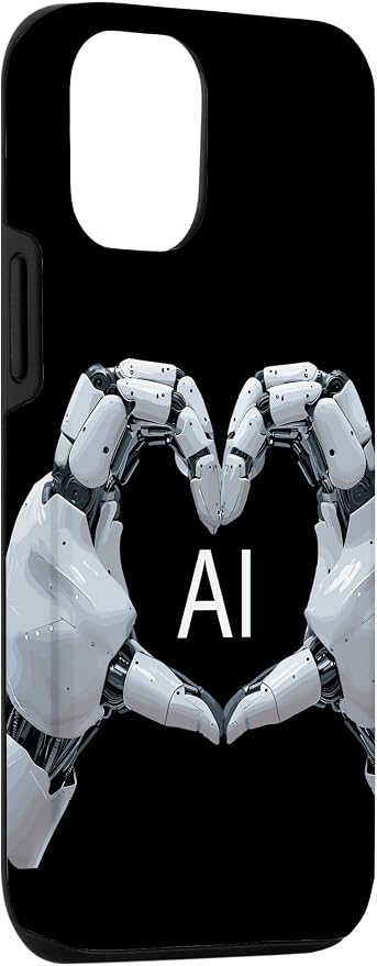 iPhone 13 Love AI, Artificial Intelligence, robot hands Case