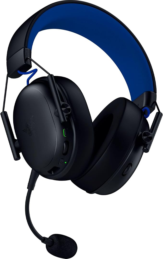 Razer BlackShark V3 X HyperSpeed Wireless PS5 Gaming Headset, Black | 50mm Drivers, Cardioid Mic, 2.4 GHz, Bluetooth, Works with PC, Mac, Nintendo Switch, Smartphone, 70 Hr Battery