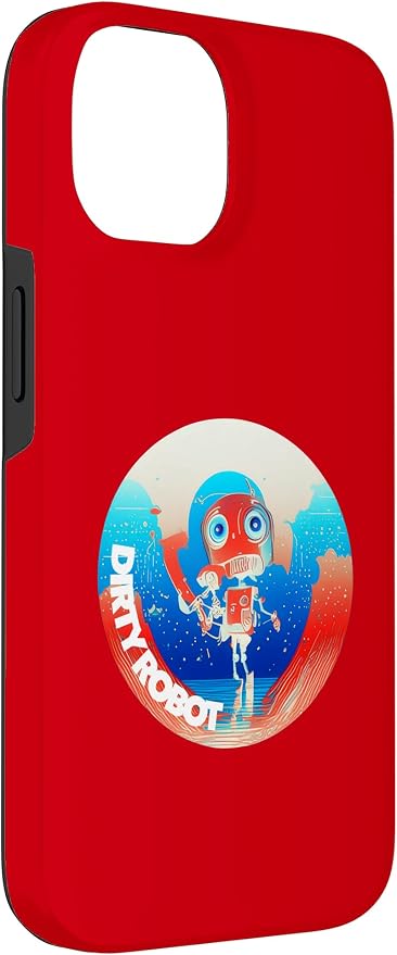 Dirty Robot my computer friend brand AI computing code cobot Case for iPhone 14
