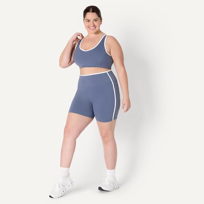 Amazon Essentials Women's Active FormFlex Buttery Soft High Waist Biker Shorts