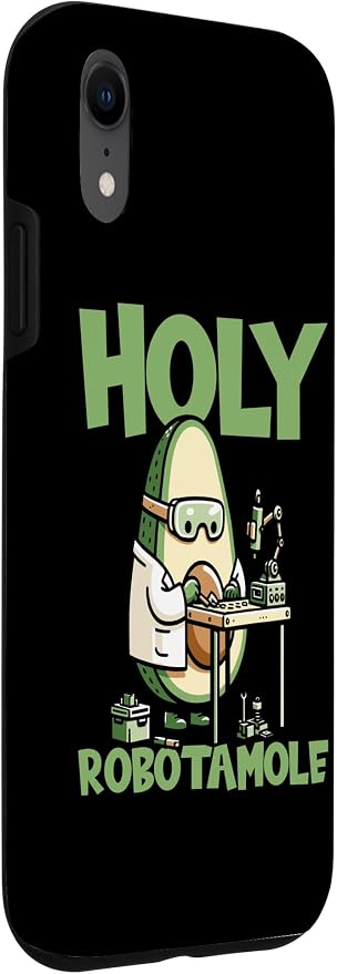 iPhone XR Robots Artificial - Ai Robotics Avocado Holy Robotamole Case