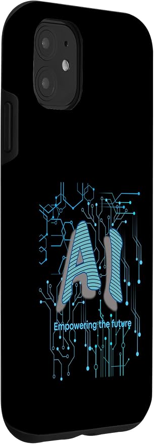 AI Circuit Board Tech Design for programmers & Engineers Case for iPhone 11