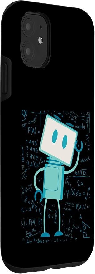 Artificial Intelligence Robot Futuristic AI Robotic Engineer Case for iPhone 11