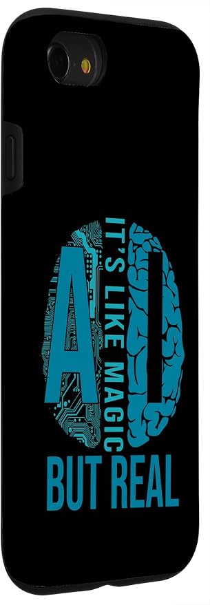 Artificial Intelligence Robot Futuristic AI Robotic Engineer Case for iPhone SE (2020) / 7 / 8