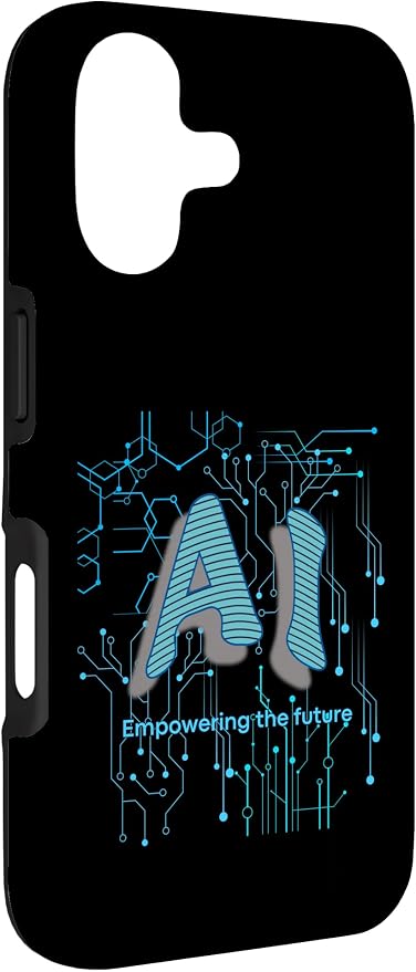 AI Circuit Board Tech Design for Programmers & Engineers Case for iPhone 17