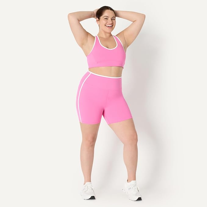 Amazon Essentials Women's Active FormFlex Buttery Soft High Waist Biker Shorts