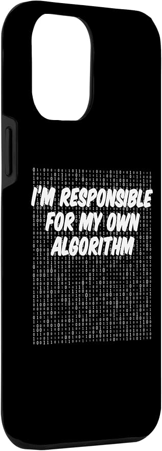 iPhone 13 Pro Max Binary Code Computer Algorithm AI Artificial Intelligence Case