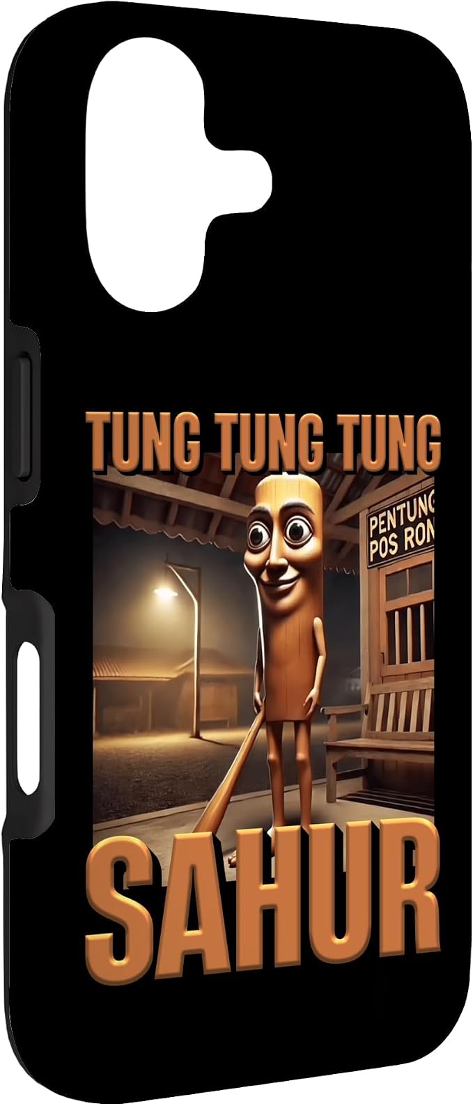 Internet Hilarious Meme AI Character Tung Tung Tung Sahur Case for iPhone 17