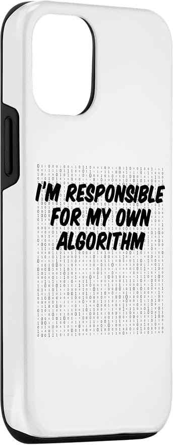 iPhone 14 Pro Binary Code Computer Algorithm AI Artificial Intelligence Case