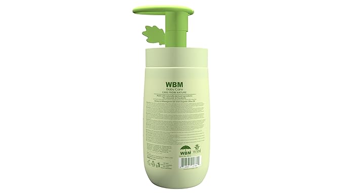 WBM Care Baby Lotion | Nourishing face and body lotion enriched with natural honey and wheat germ oil, gentle and safe for your baby's delicate skin, 6.8 oz