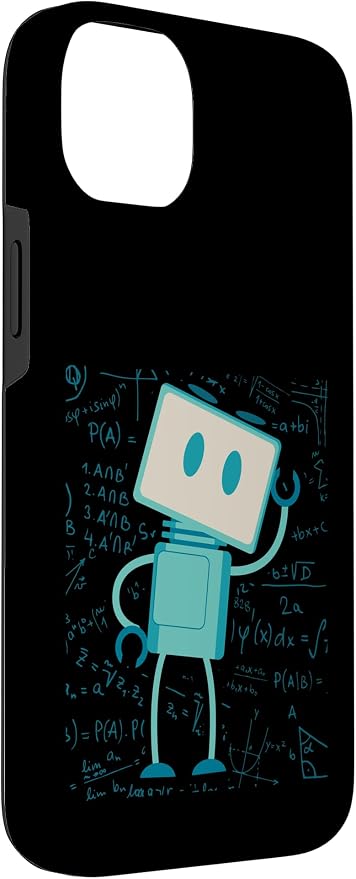 Artificial Intelligence Robot Futuristic AI Robotic Engineer Case for iPhone 14 Plus