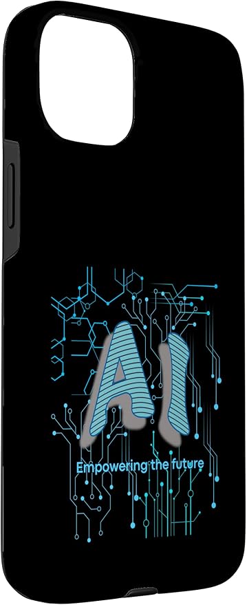 AI Circuit Board Tech Design for programmers & Engineers Case for iPhone 15 Plus