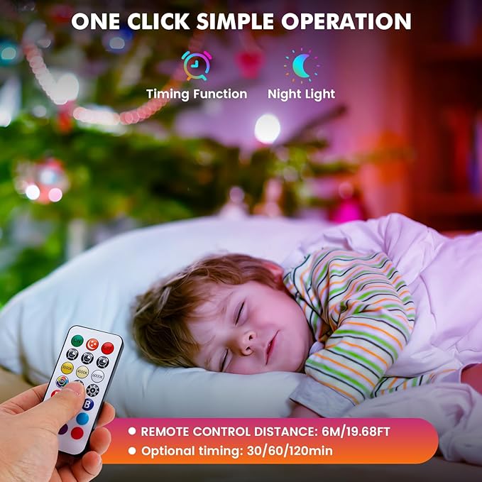 LED Rechargeable Light Bulbs With Remote & Touch Dimmable, E26 Battery Operated Light Bulb for Lamps, RGB 12 Colors, 2600mAh USB battery backup Light Bulb With Timer, A19 Small Light Bulbs 1 Pack