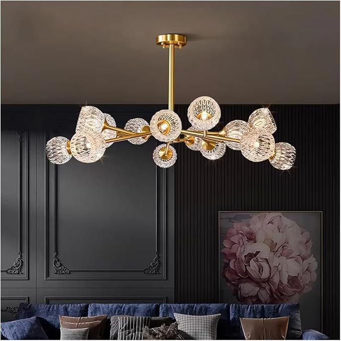 Modern LED Ceiling Light Nordic Smart Home Decoration Chandeliers Living Room Art Design Pendant Lights Indoor Lighting Dining Room Led Hanging Lamp,for Bedroom